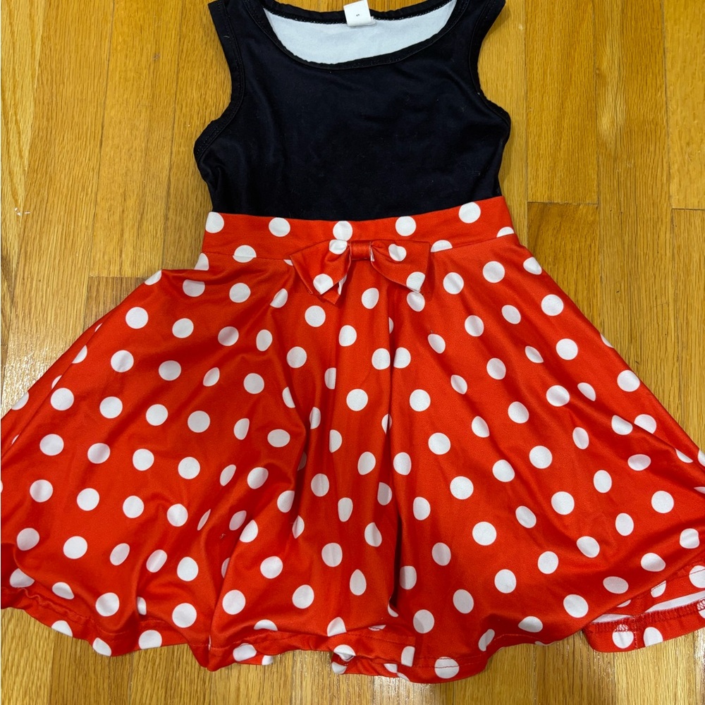 Black and Red Polka Dot Dress